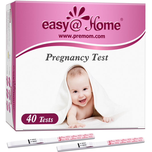 easy@Home frente del paquete de 40 tiras, presentación práctica y económica