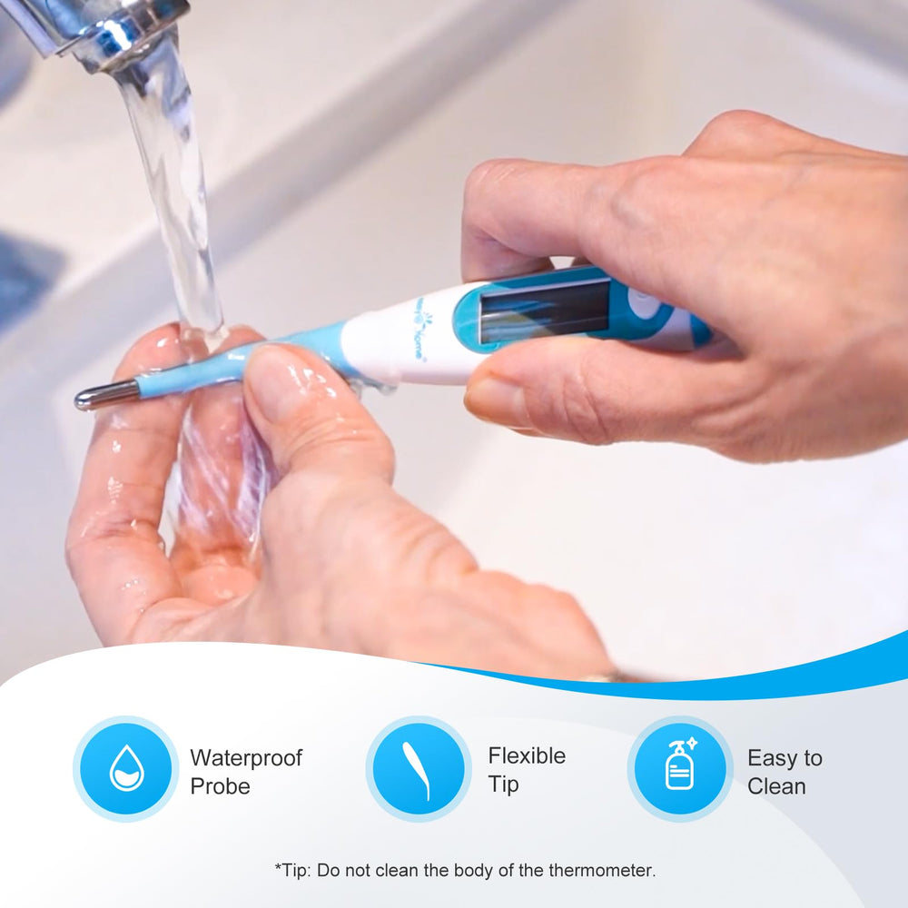 Easy@Home comparación de tamaño con bolígrafo, portátil y fácil de transportar