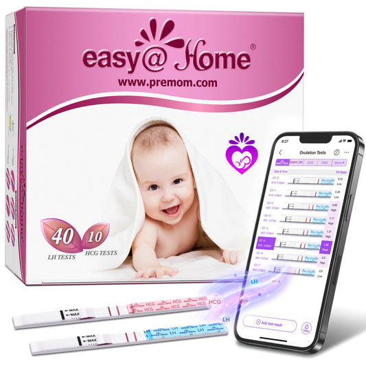 Easy@Home empaque frontal que muestra cantidad y beneficios