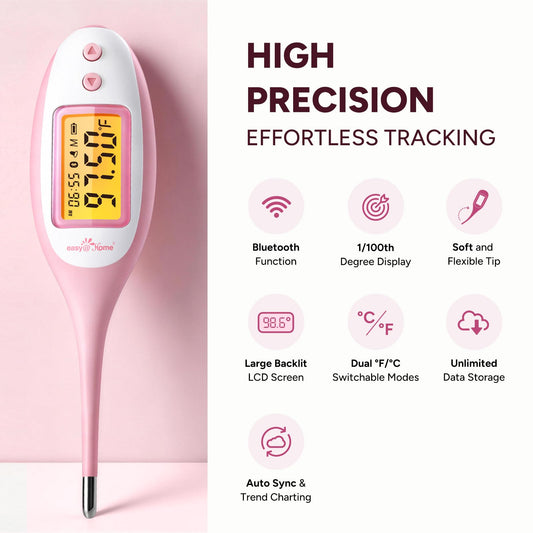 Easy@Home pantalla retroiluminada mostrando números legibles en la mañana