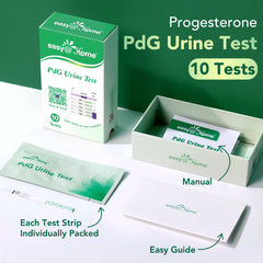 Easy@Home etiqueta del empaque con instrucciones y especificaciones claras