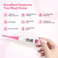 easy@Home punta flexible en primer plano para comodidad y higiene