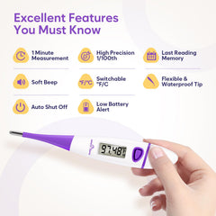 Easy@Home punta flexible destacada para comodidad oral y seguridad