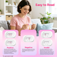 Easy@Home textura y material del test mostrando diseño ergonómico