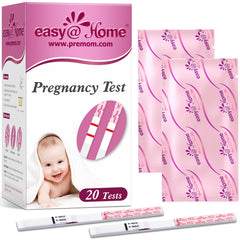 easy@Home empaque frontal mostrando 20 tiras y beneficio ahorro
