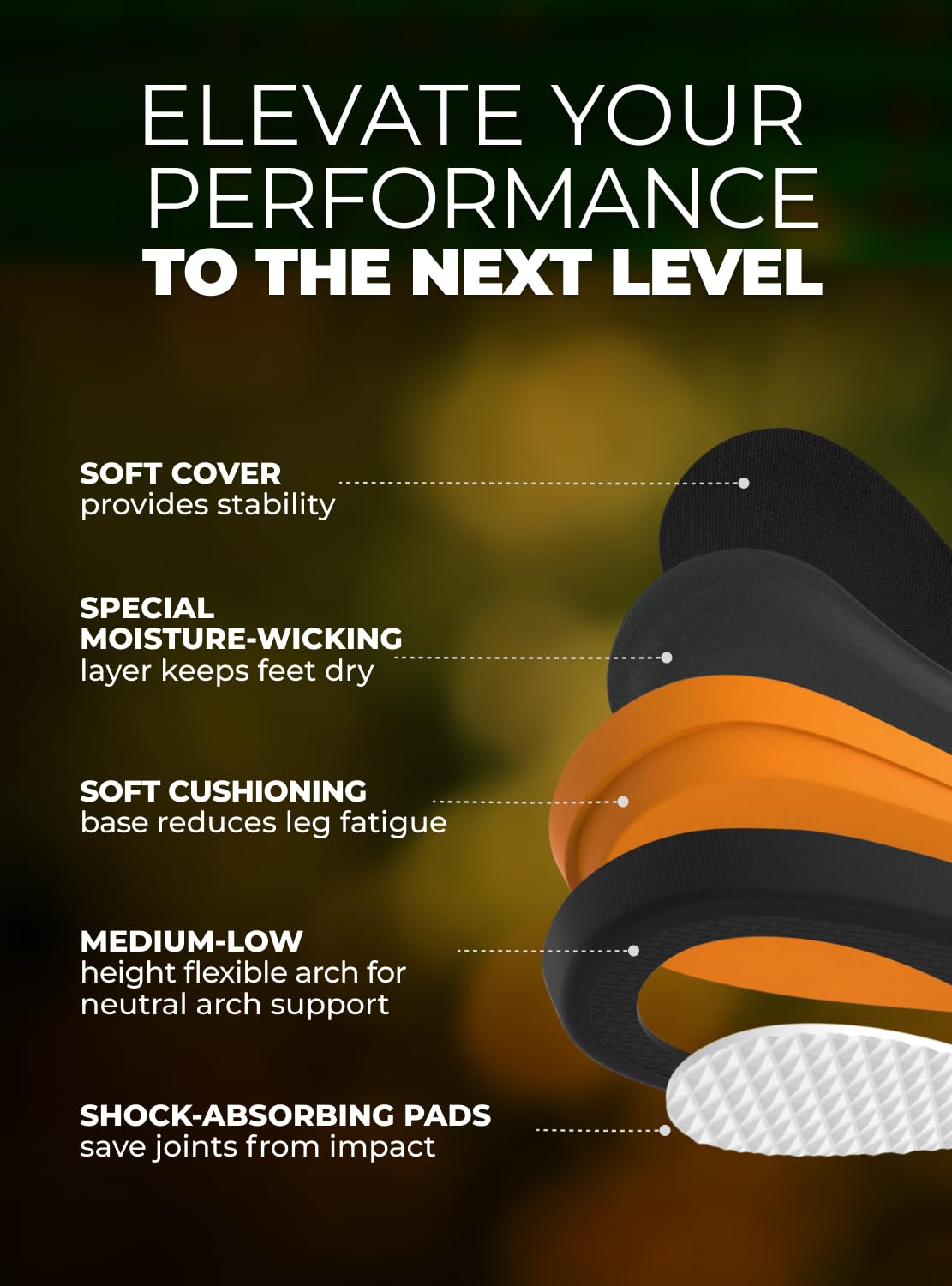EASYFEET capa absorbente de sudor que mantiene el pie seco