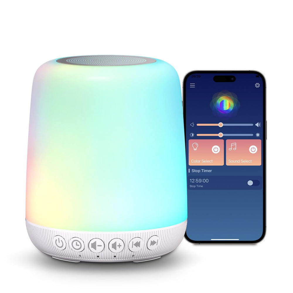 Easysleep vista frontal mostrando botones y diseño portátil para uso nocturno