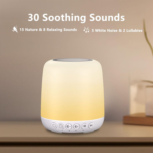 Easysleep: luz nocturna de 12 colores suaves para crear ambiente relajante nocturno.