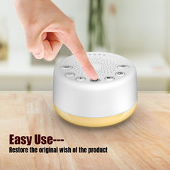 Easysleep pantalla con lista de sonidos variedad relajante