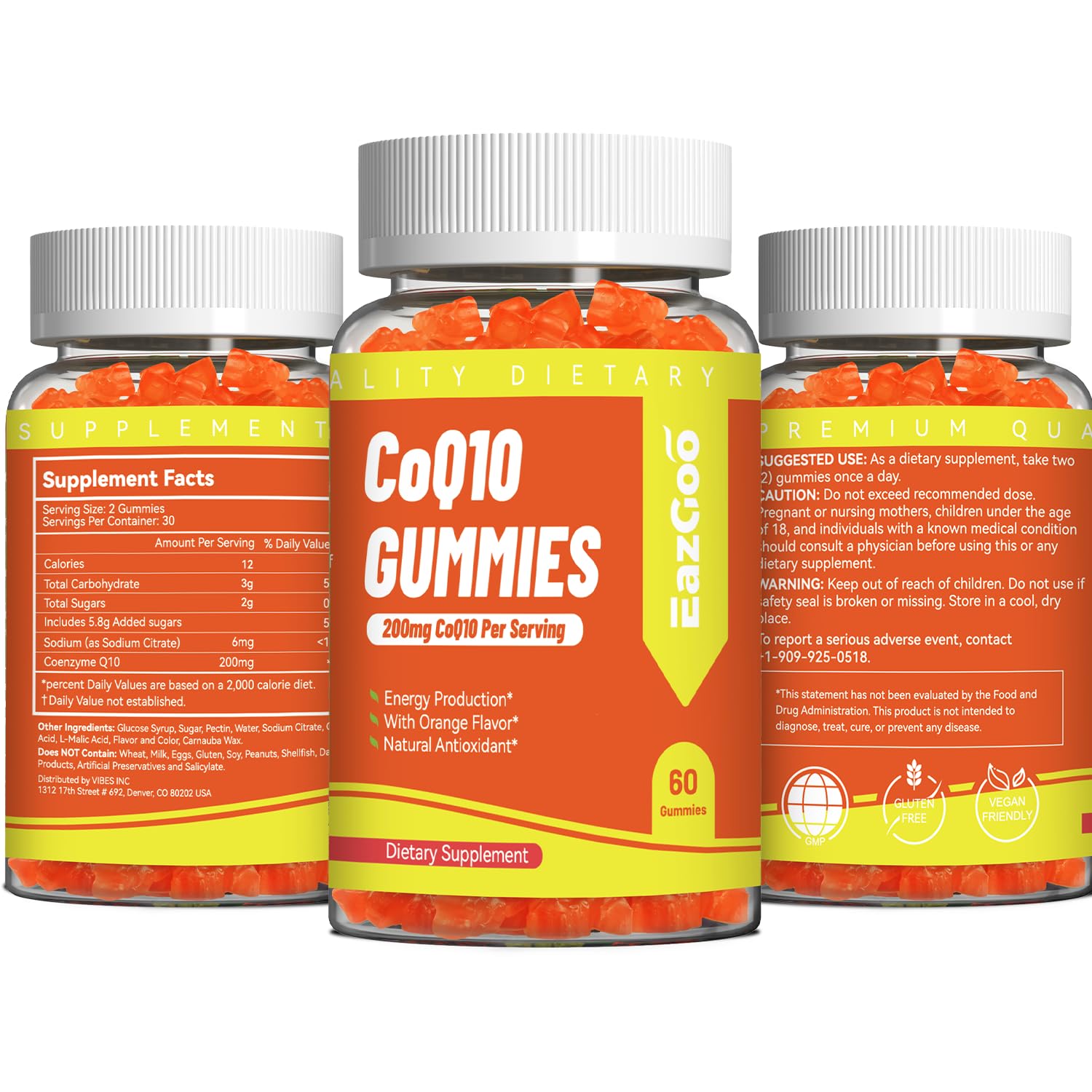 EAZGOO ingredientes veganos y sin alérgenos, compatible con dietas especiales