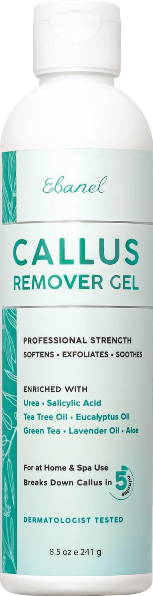 ebanel envase frontal del gel callus para pedicura profesional, fácil aplicación