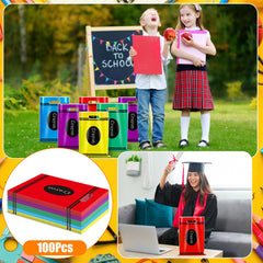 Ecally bolsa con etiqueta personalizada demostrando cómo personalizar regalos de aula