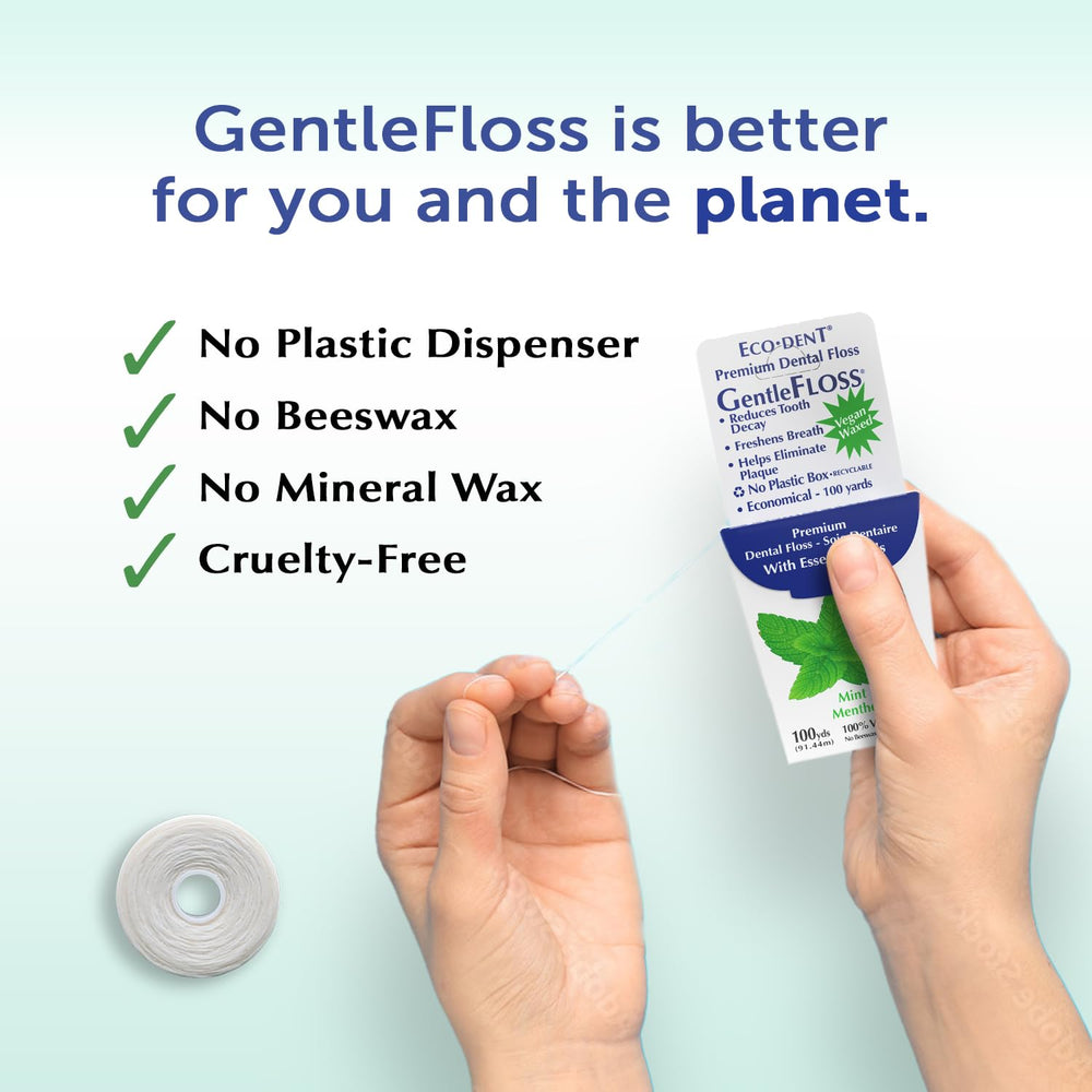 ECO-DENT empaque de cartón reciclable resistente al agua que reduce plástico