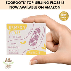 ECO ROOTS comparación de escala mostrando longitud del rollo y ahorro a largo plazo
