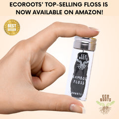 ECO ROOTS los tres rollos dentro del frasco listos como recambios sostenibles