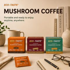 ECO-TASTE en mesa de desayuno mostrando integración en rutina diaria