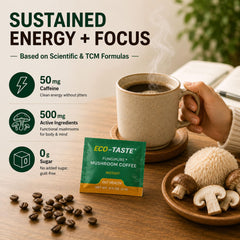 ECO-TASTE taza preparada lista para beber, aporta energía natural