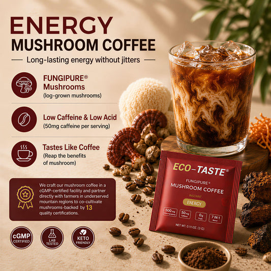ECO-TASTE polvo fino y soluble para mezcla rápida y sabor consistente