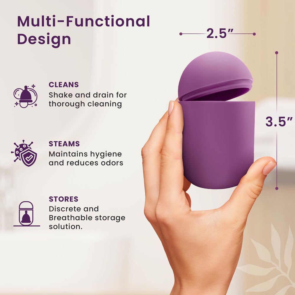 EcoBlossom silicona médica resistente que prolonga la vida útil