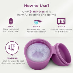 EcoBlossom funda de almacenamiento abierta protege la copa y mantiene higiene