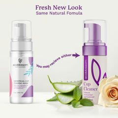 EcoBlossom textura del gel limpiador suave y fácil enjuague