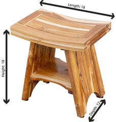 EcoDecors detalle de teca mostrando vetas y durabilidad
