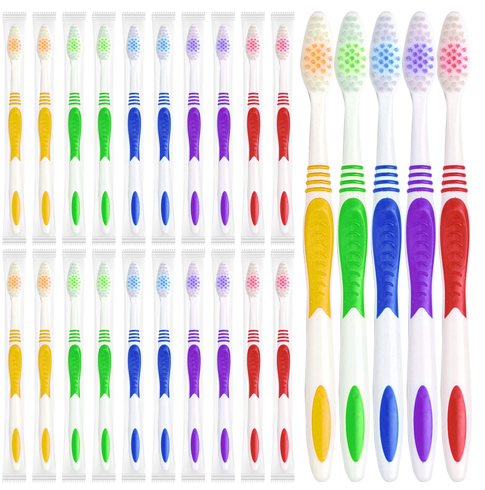 EcoFox empaque frontal mostrando 25 cepillos, práctico para viajes