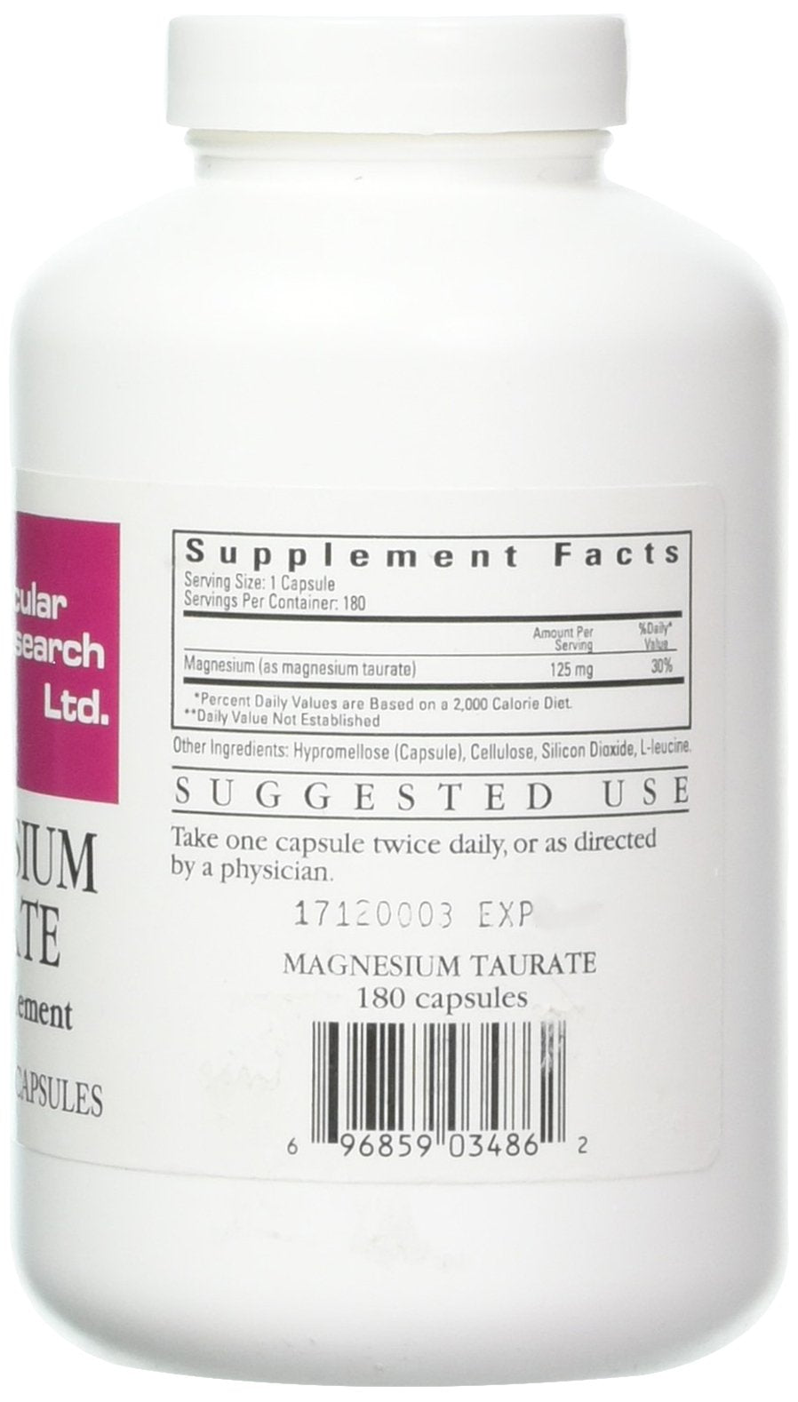 Ecological Formulas primer plano de cápsula evidenciando pureza y tolerancia