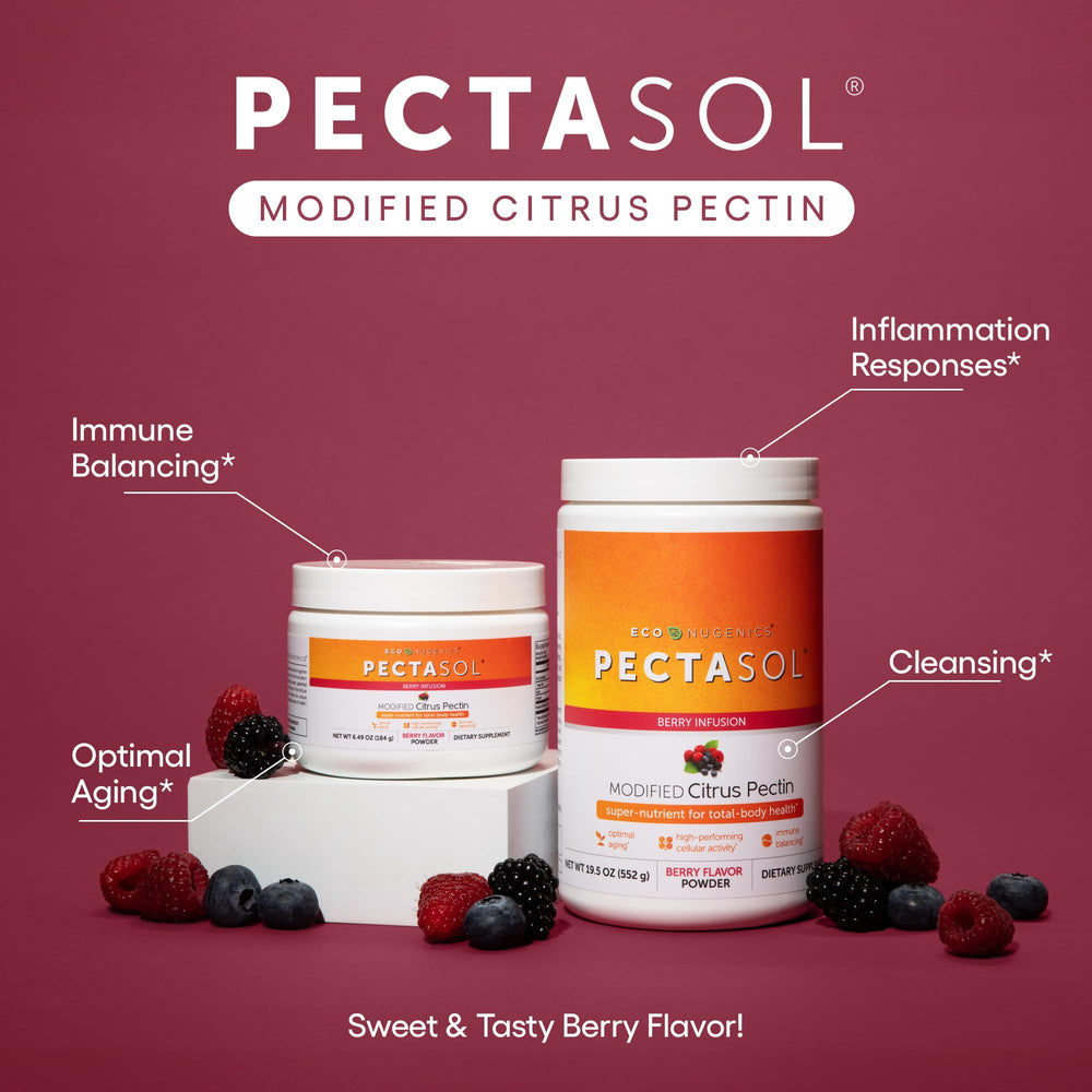Textura del polvo PectaSol EcoNugenics en primer plano, facilita mezcla rápida