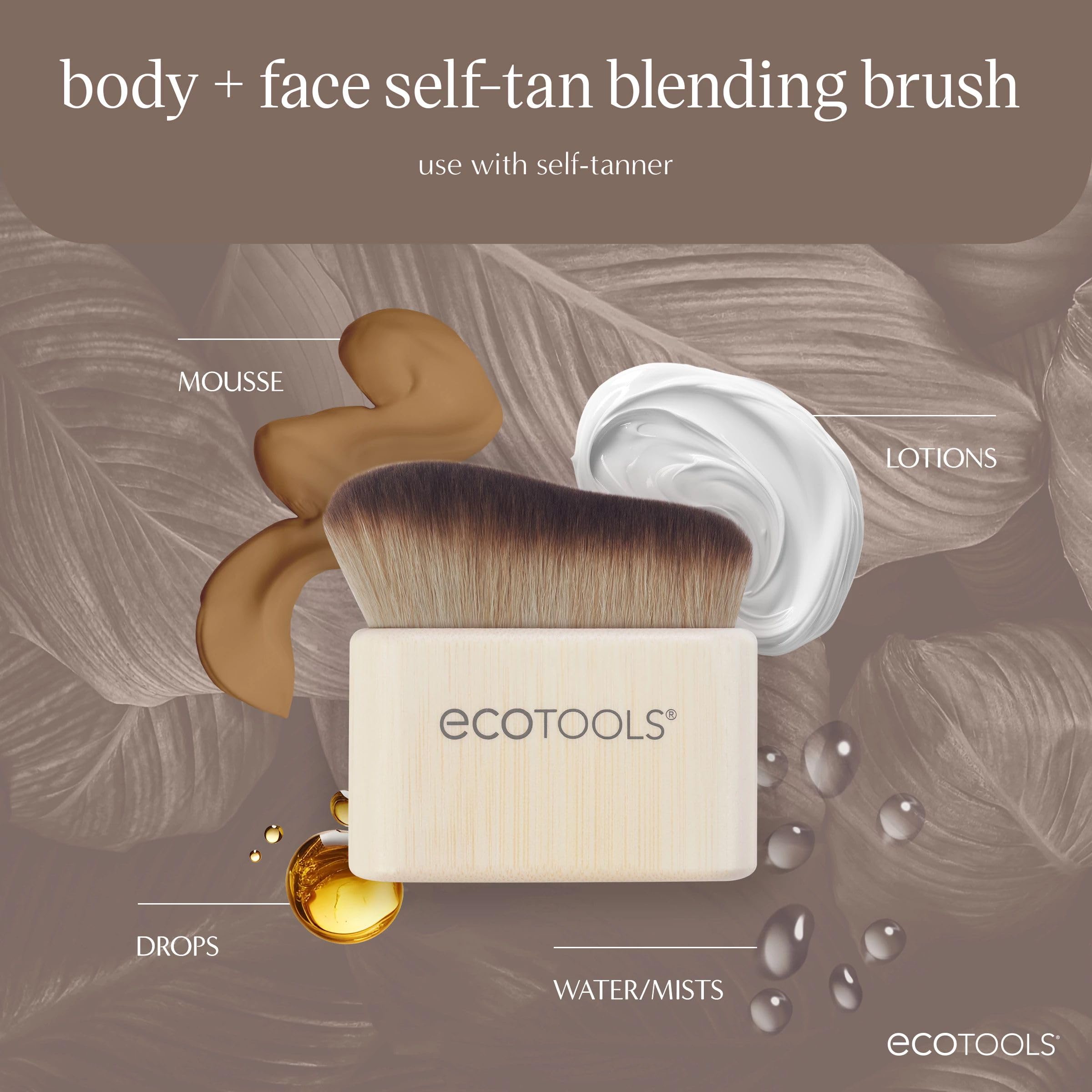 EcoTools mango de bambú ergonómico para manejo cómodo y control