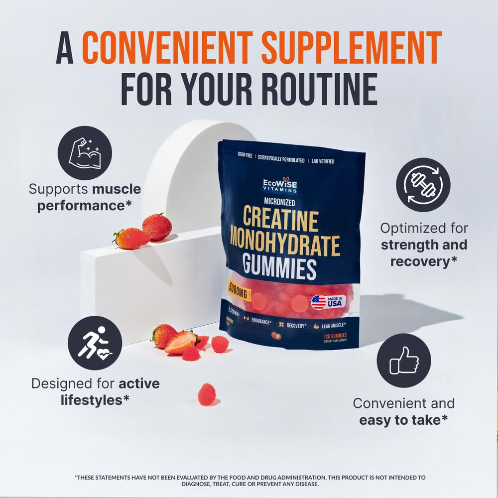 ECOWISE VITAMINS uso en rutina deportiva mostrando conveniencia portátil