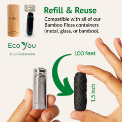 EcoYou caja y bolsas compostables destacando embalaje ecológico