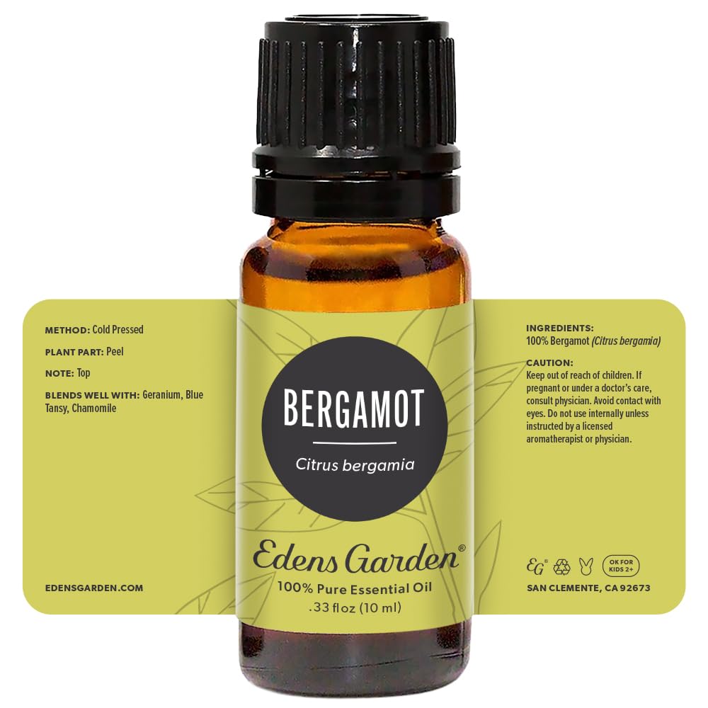 Caja de regalo con aceite Edens Garden bergamota elegante para obsequio