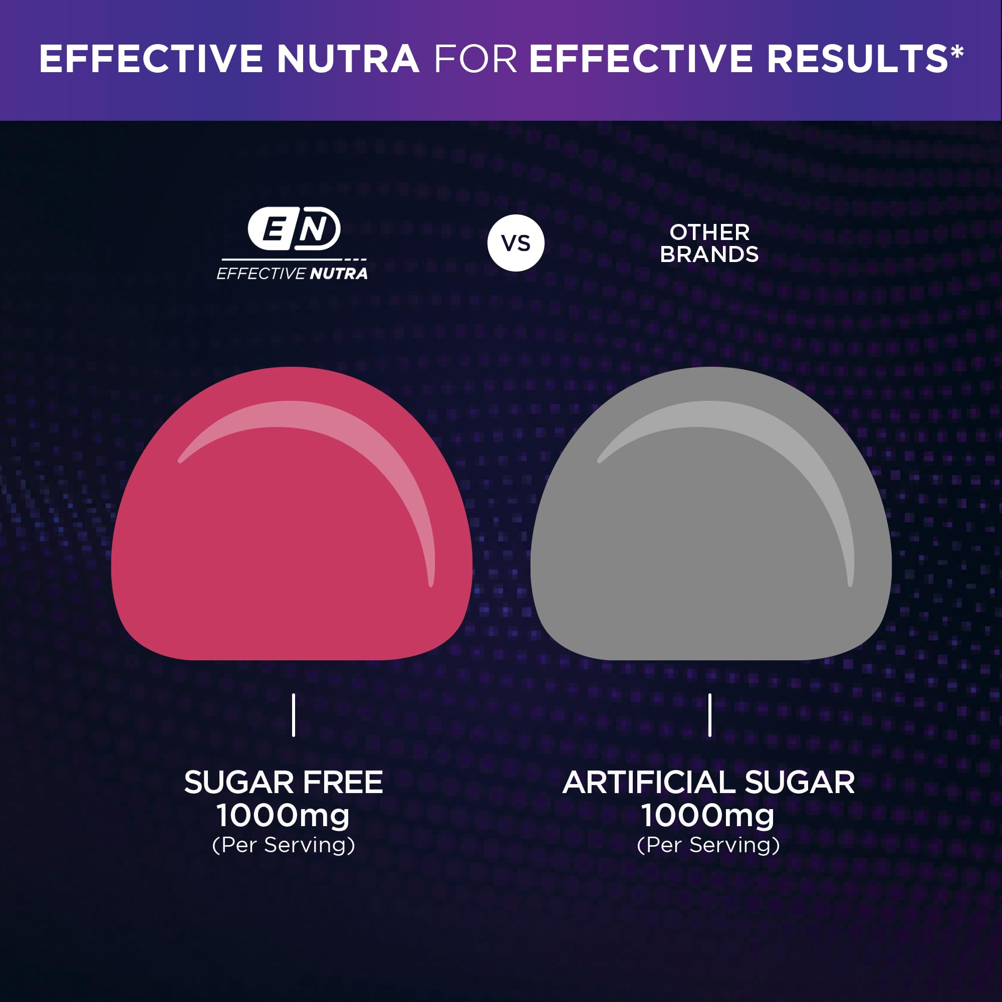 Effective Nutra informe de laboratorio simbolizando control de calidad