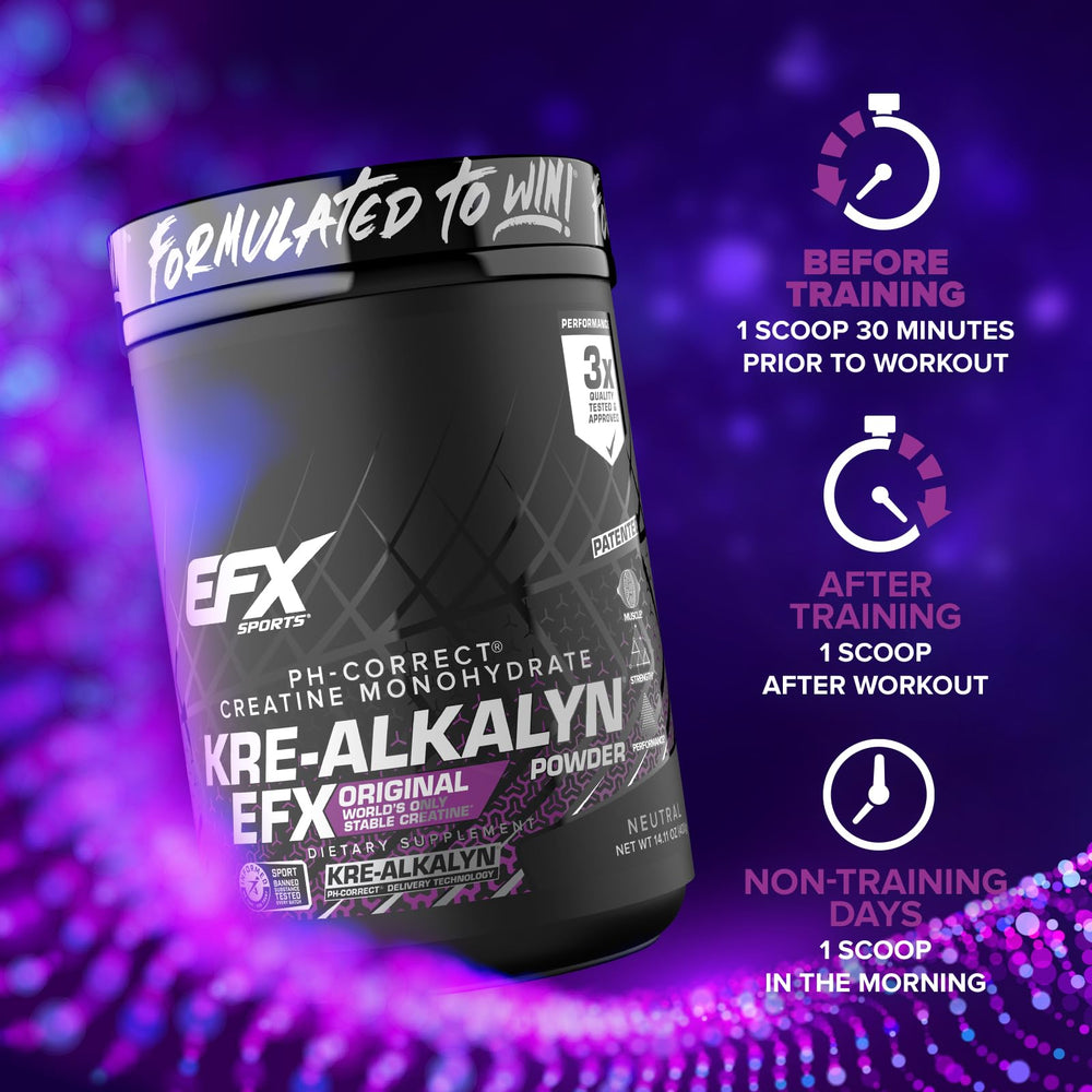 EFX Sports atleta entrenando con producto, apoyo al rendimiento intenso