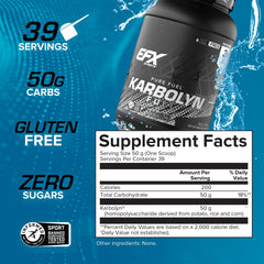 Batido preparado con Karbolyn de EFX Sports siendo mezclado antes de entrenamiento para energía