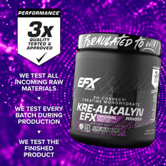 EFX Sports bote abierto mostrando cantidad y aspecto del contenido