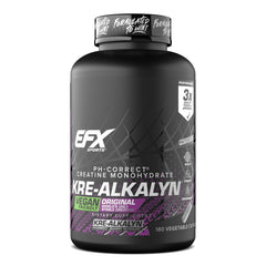 EFX Sports envase frontal mostrando diseño y cantidad, fácil identificación