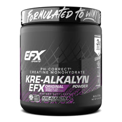 EFX Sports envase frontal del producto mostrando diseño y claridad