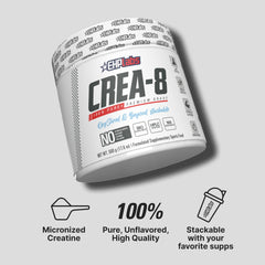 EHP Labs CREA-8 mezclado en batido listo para consumir tras entreno