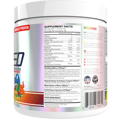 Escena de gimnasio con OxyShred EHP Labs en la mesa para motivar rutina diaria