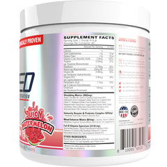 Usuario en gimnasio con OxyShred EHP Labs antes del entrenamiento