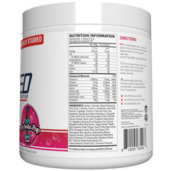 EHP Labs OxyShred etiqueta nutricional con información clara y dosificación