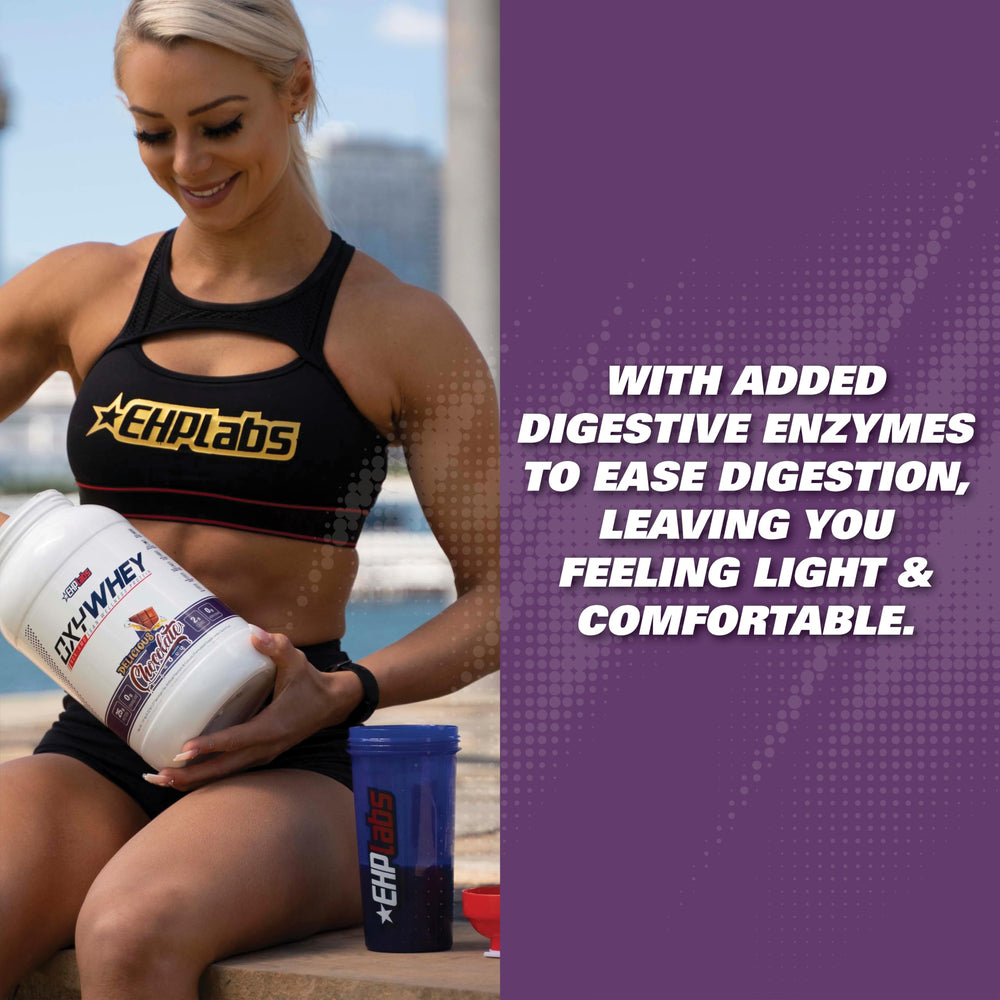 Cucharada con polvo OxyWhey, EHP Labs, medida exacta para 25 g proteína