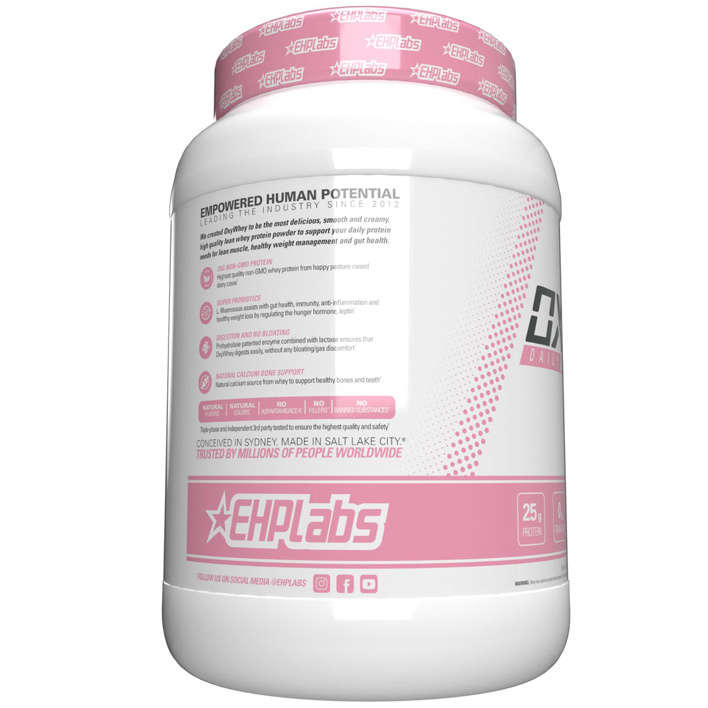 Lifestyle en gimnasio con OxyWhey como opción de recuperación práctica