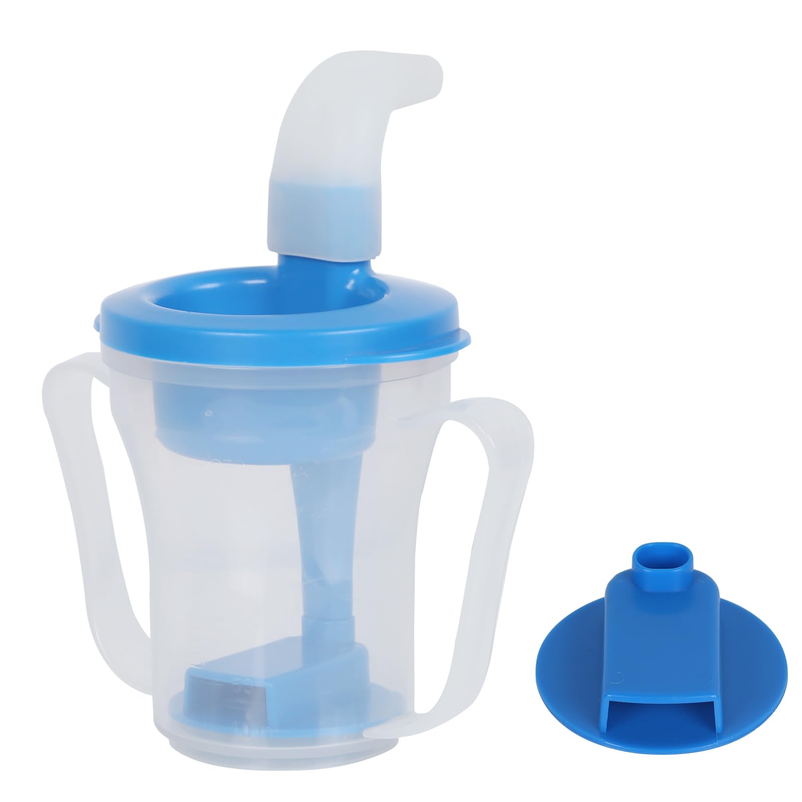 Ehucon taza frontal mostrando cuerpo graduado y asa, facilita medición segura