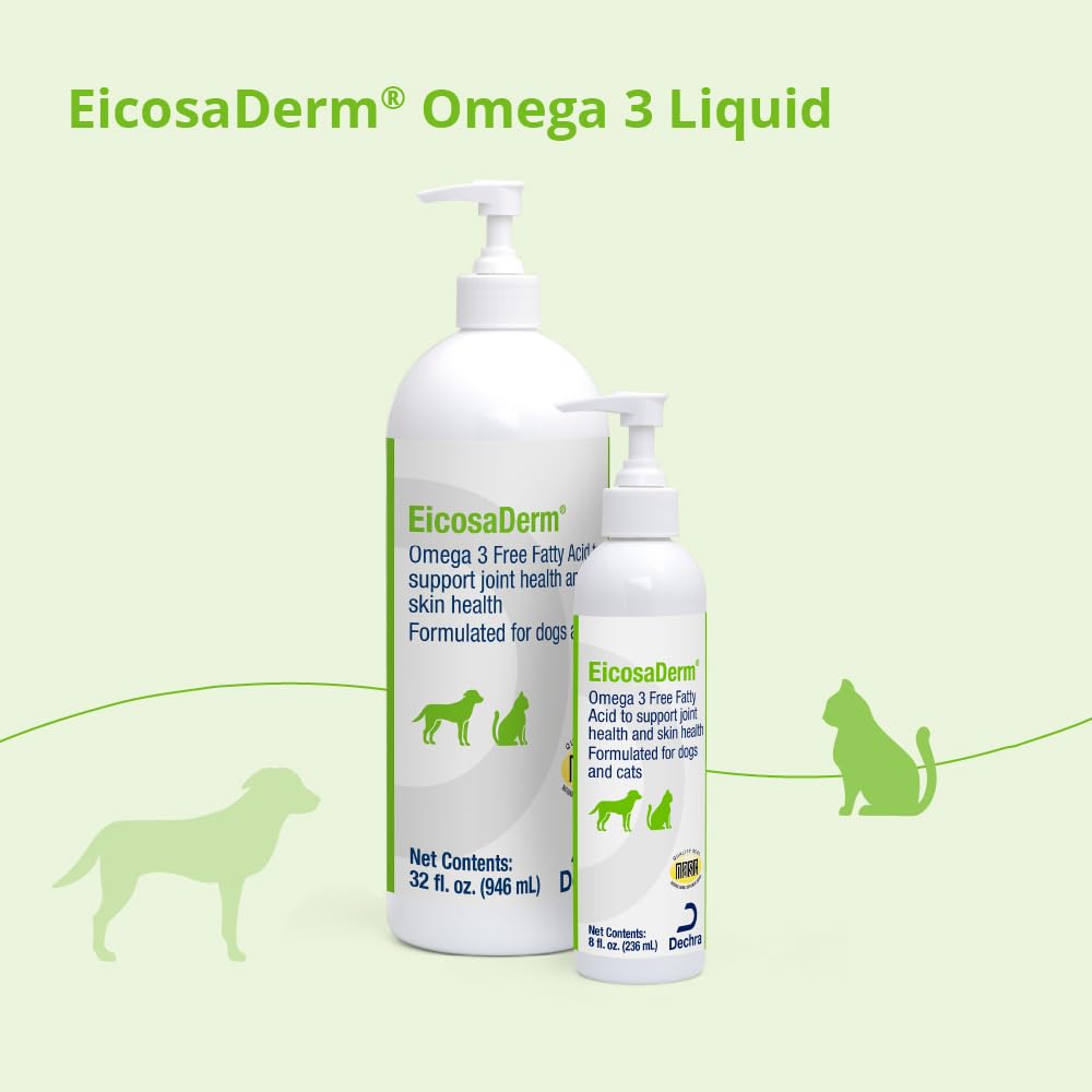 EicosaDerm junto a una regla para comparar volumen y tamaño