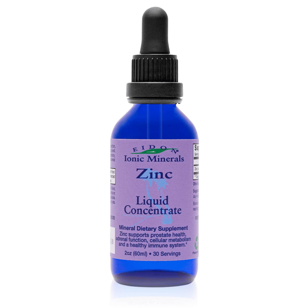 Eidon Ionic Minerals botella frontal mostrando etiqueta clara y tamaño compacto