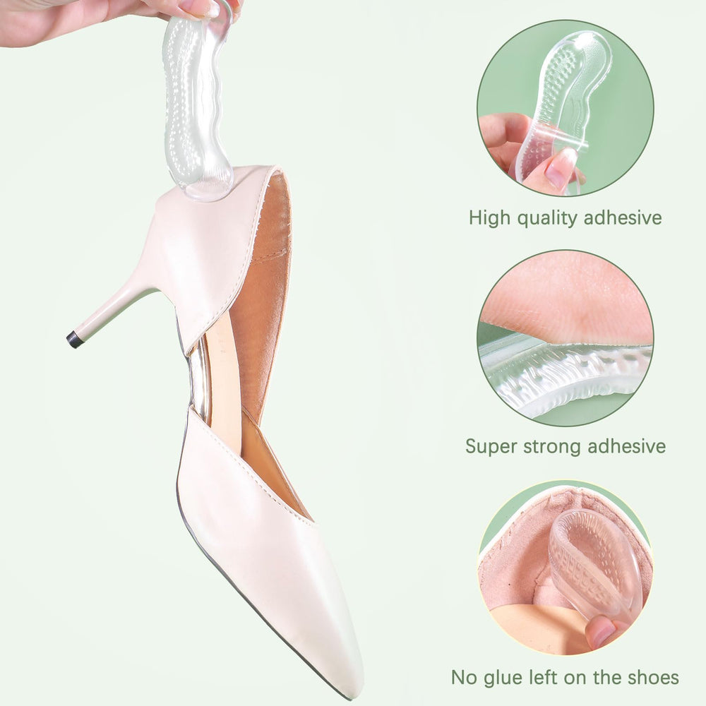 EIRMAT protector adhesivo pegado al interior del zapato, sujeción duradera