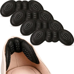 EIRMAT pack frontal de 4 pares de taloneras negras mejora ajuste